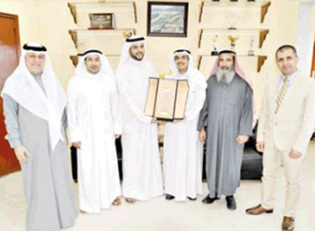 الأكوابارك كرَّمت مجلس إدارة جمعية النسيم