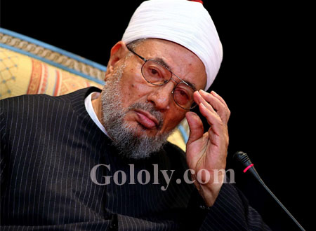 يوسف القرضاوي يطالب أحمد الطيب بأن يراجع اجتهاده