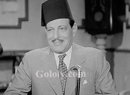 محاولة فاشلة لنجيب الريحاني لرسم صورة أم كلثوم.. شاهد