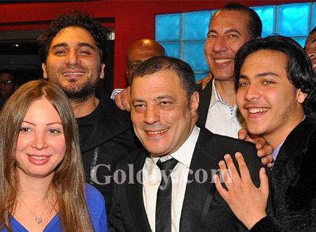 العرض الخاص لفيلم «سعيد كلاكيت» وعلا غانم تتجاهل الحفل.. صور