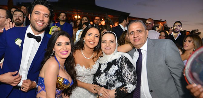 الصور الكاملة لحفل زفاف إيمي سمير غانم وحسن الرداد بحضور أهل الفن