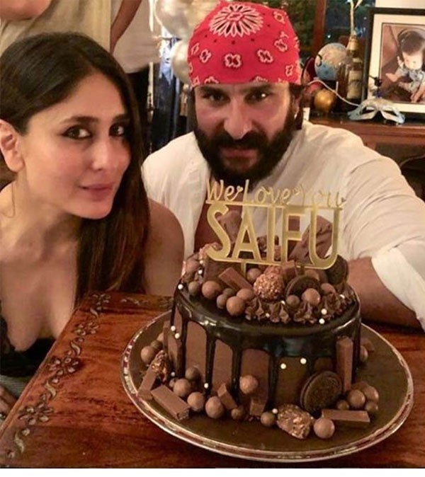 صور.. سيف علي خان يحتفل بعيد ميلاده الثامن والأربعين مع الأصدقاء والعائلة