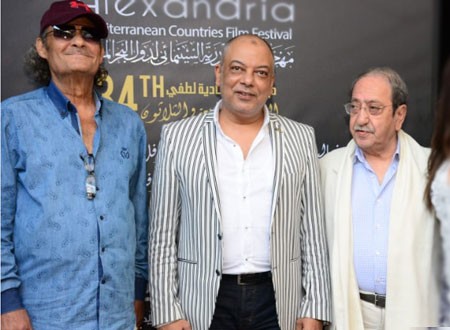 تكريم دريد لحام وفاروق الفيشاوي وإطلاق اسميهما علي قاعات سينما مارسيليا فلورانس.. صور