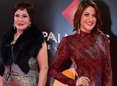 لبلبة وهيدي كرم في العرض الخاص لفيلم «لا أحد هناك» بمهرجان القاهرة.. صور