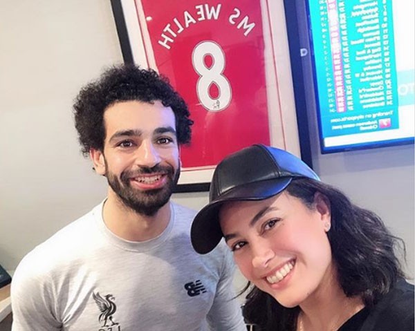 هند صبري و محمد صلاح