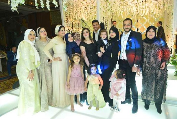حفل زفاف نهى السبكي بحضور نجوم الفن