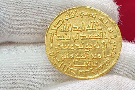دينار من زمن الدولة الأموية بـ4 مليون دولار