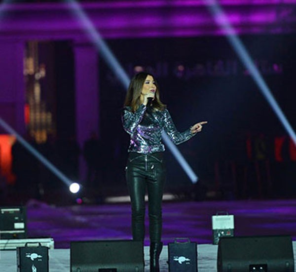 حفل نانسي عجرم باستاد القاهرة