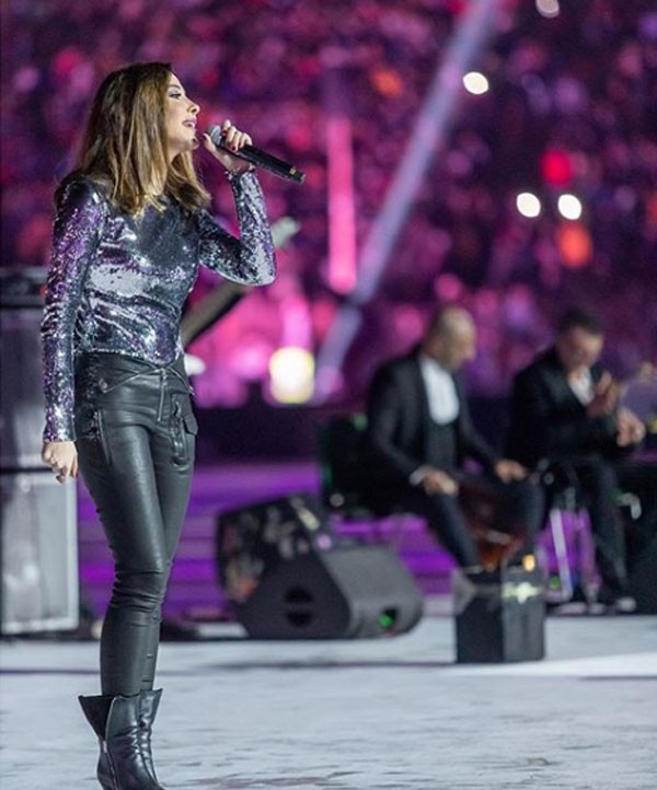 حفل نانسي عجرم باستاد القاهرة
