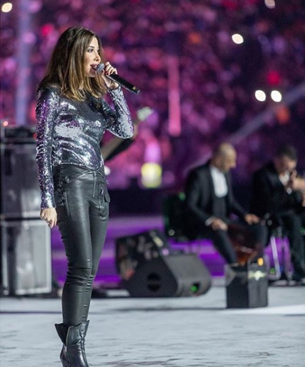 حفل نانسي عجرم باستاد القاهرة