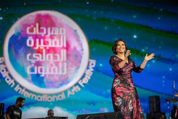حفل شيرين عبدالوهاب بمهرجان الفجيرة