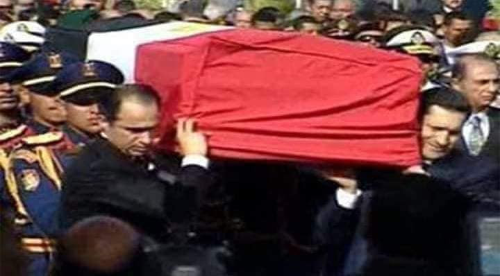 جنازة حسني مبارك