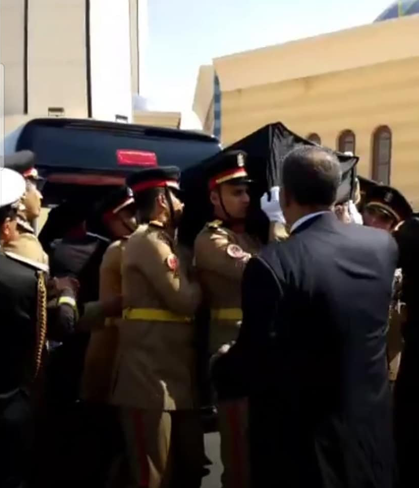 جنازة حسني مبارك