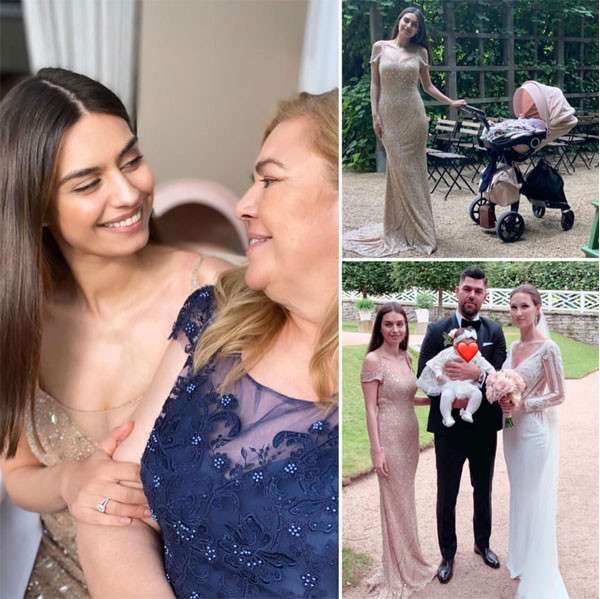 النجمة التركية أمينة جولشن تحتفل بزفاف شقيقها (صور) 3